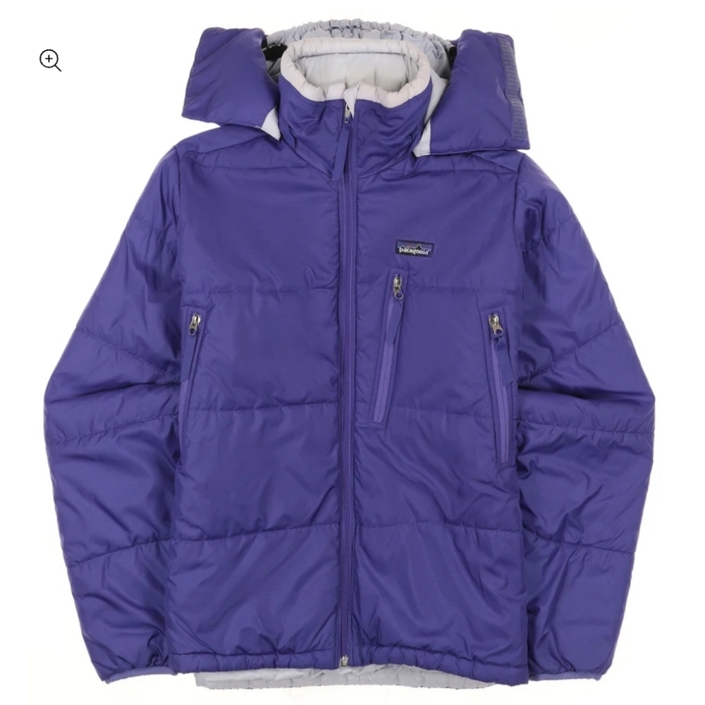 Patagonia Puffer Coat Size XS Womens Vintage Lobelia Solid - Picture 13 of 13